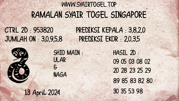 Prediksi Singapore