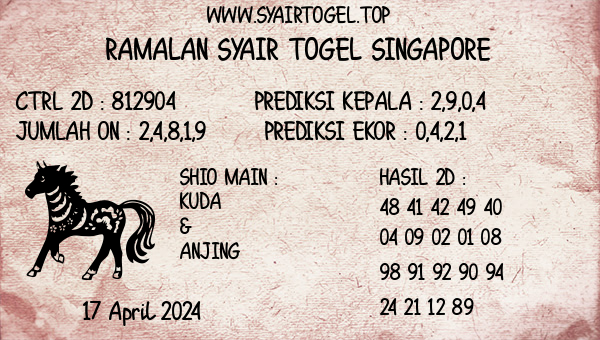 Prediksi Singapore